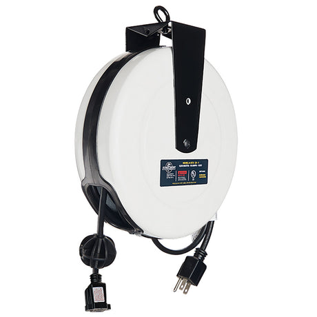 Stage Ninja STX-30-1 30 Foot Retractable 16/3 Power Reel 10 Amp
