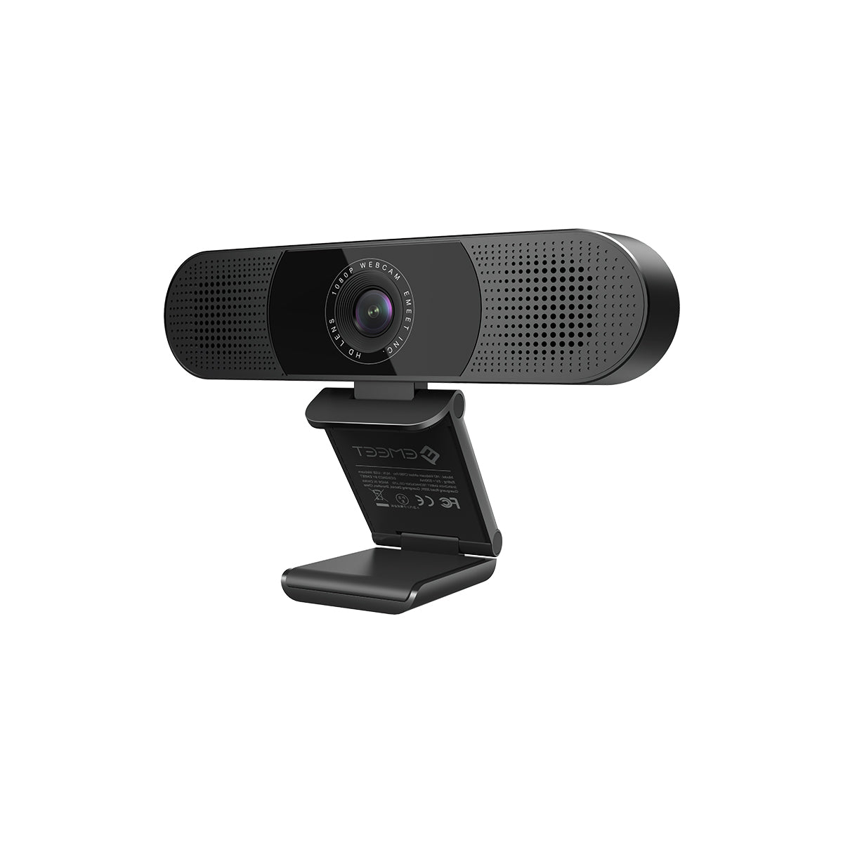 eMeet C980 Pro 3-in-1 1080P Webcam with 4 Mics and 2 Speakers Webcams - view 2