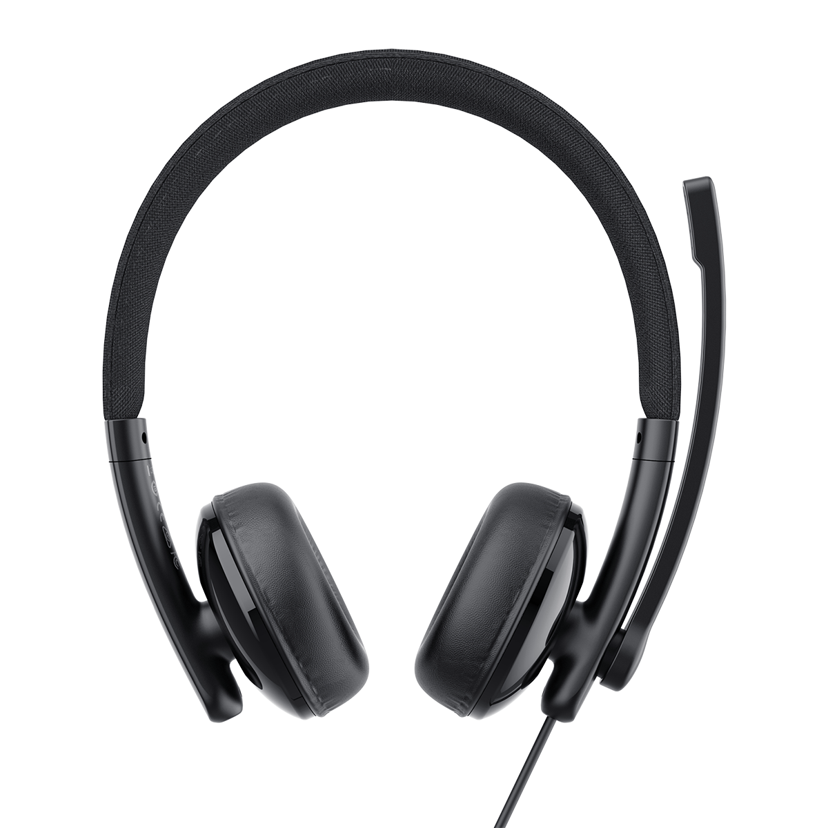 eMeet GeniusCall HS50 On-Ear Wired Headset with ENC Boom Mic Headsets - view 4