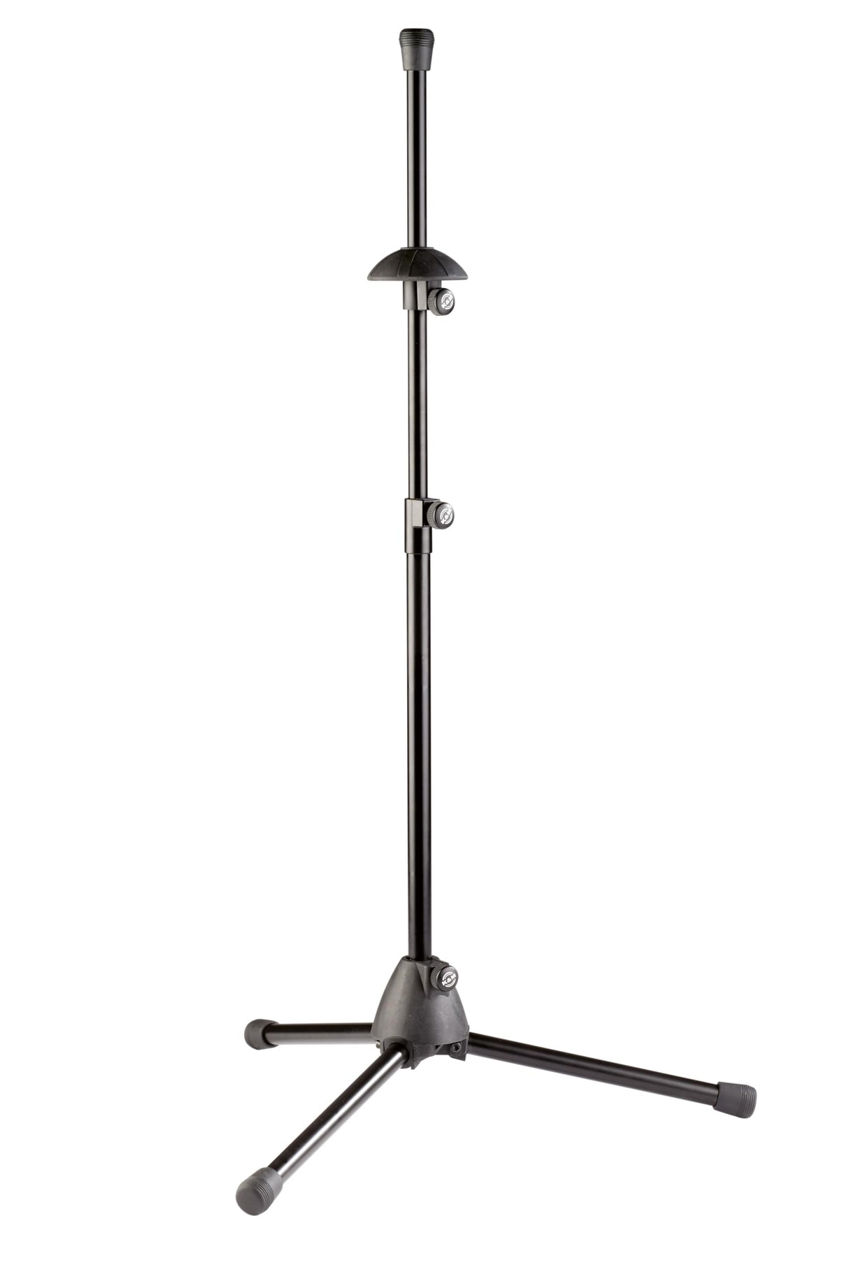 K&M 14985 2 Piece Foldable Trombone Stand Black