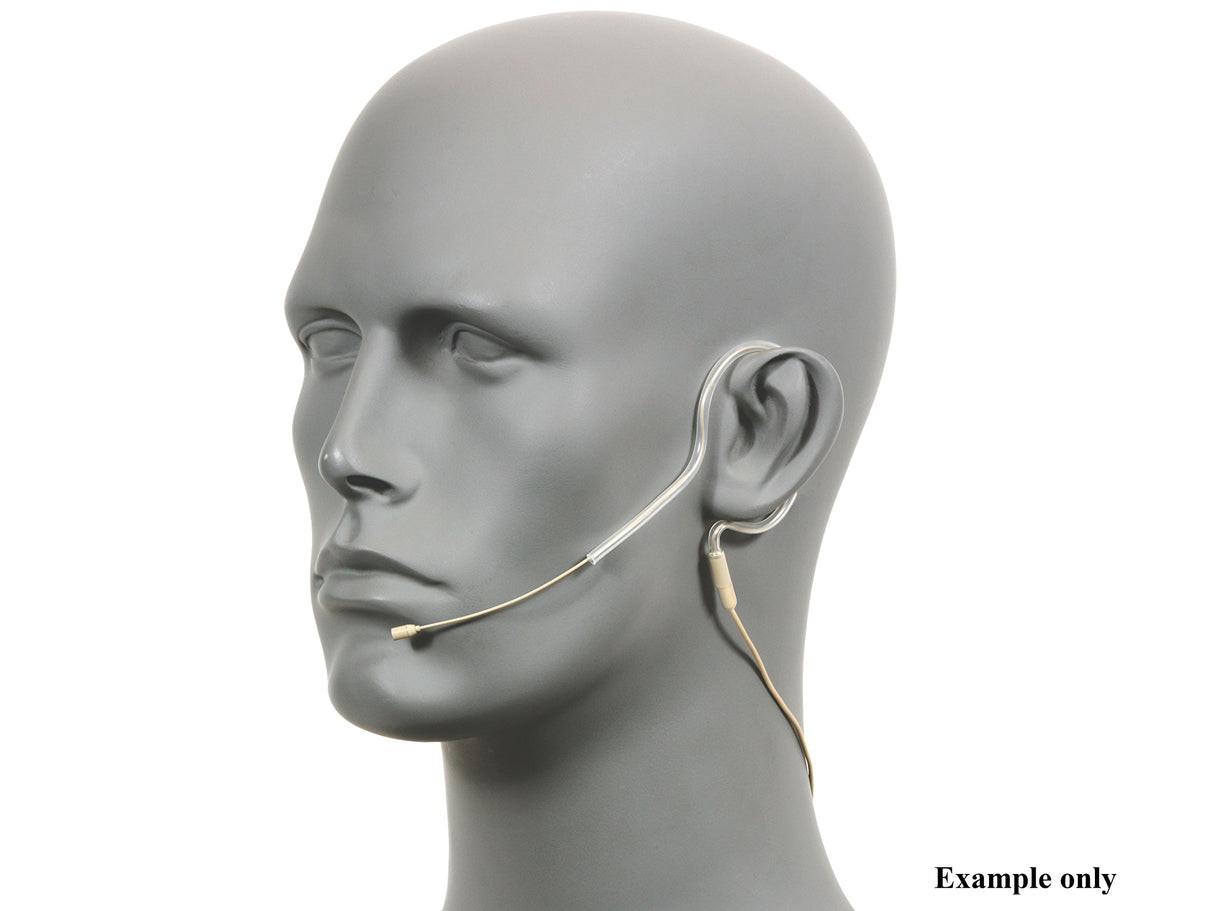 Galaxy Audio ESM8-UBG-4SEN Unidirectional Ear Microphone with Sennheiser Connector Cables Beige