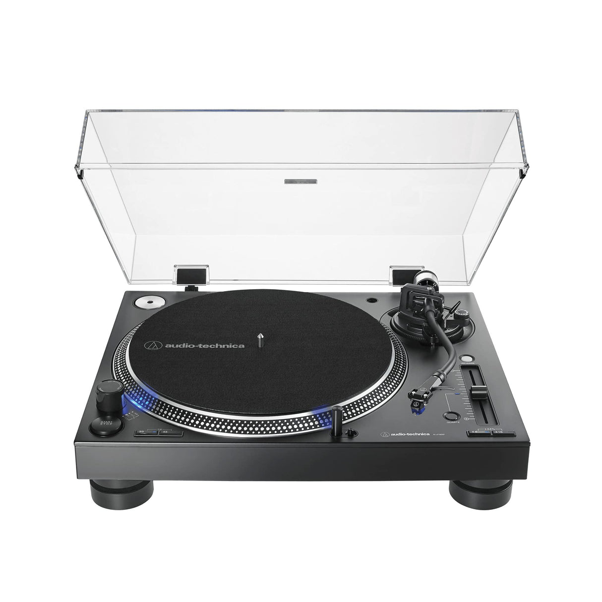 Audio-Technica AT-LP140XP-BK Professional Direct Drive Manual Turntable Black