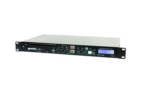 Gemini CDMP-1500 19 inch Professional Rackmount Single CD MP3 USB Media Player