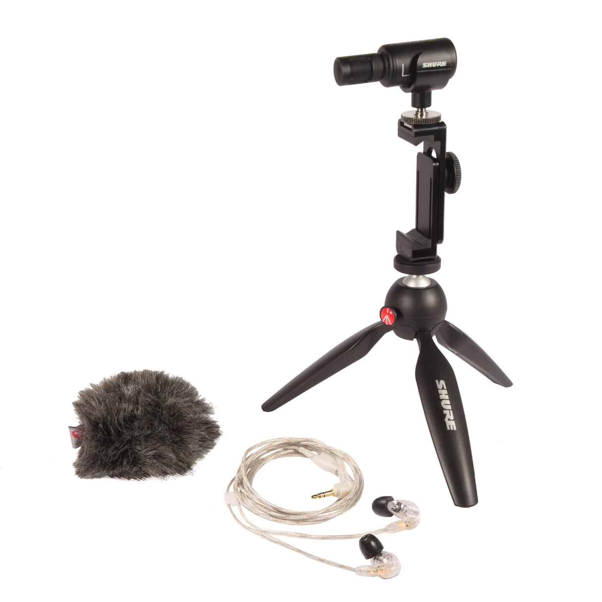 Shure MV88 + SE215-CL Portable Videography Kit with MV88 + and SE215-CL