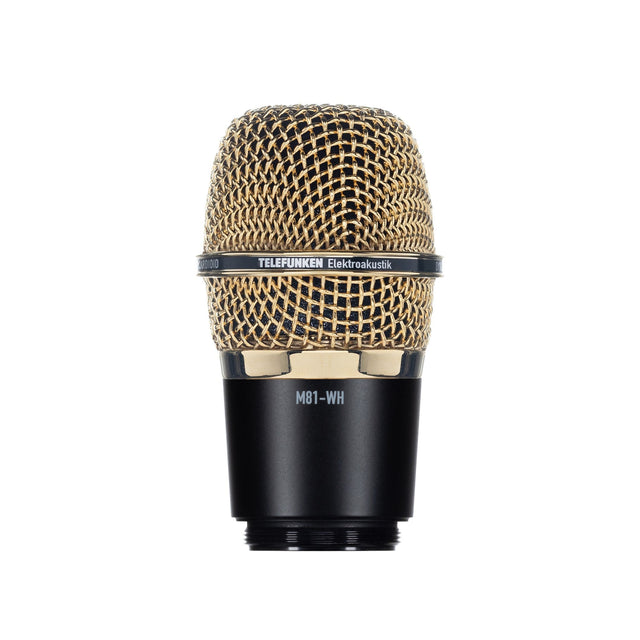 Telefunken M81-WH Supercardioid Universal Wireless Dynamic Microphone Capsule Gold
