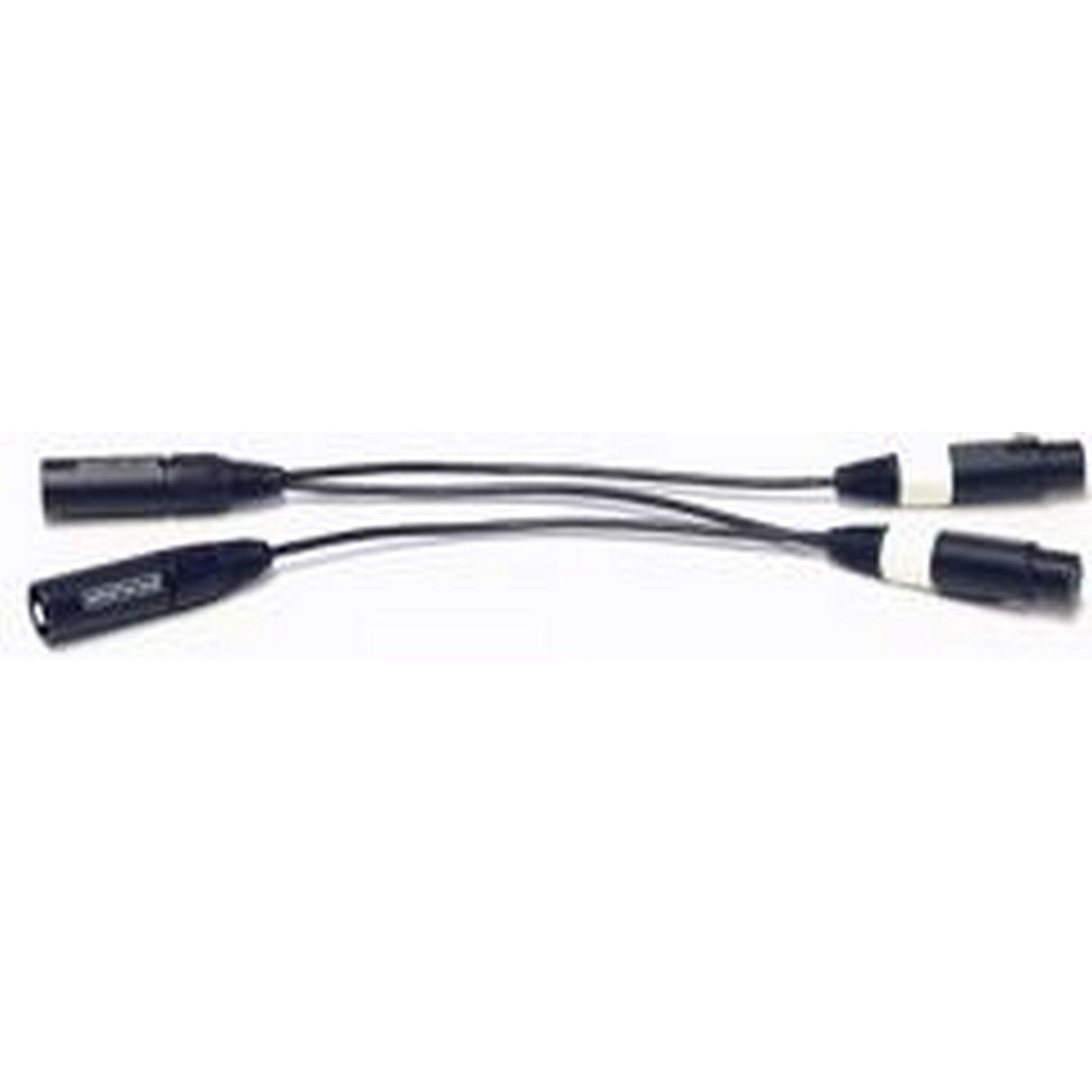 Whirlwind YX2F2M 2 WI3F Female XLR to 2 WI3M Male XLR Cable 1.5-Foot
