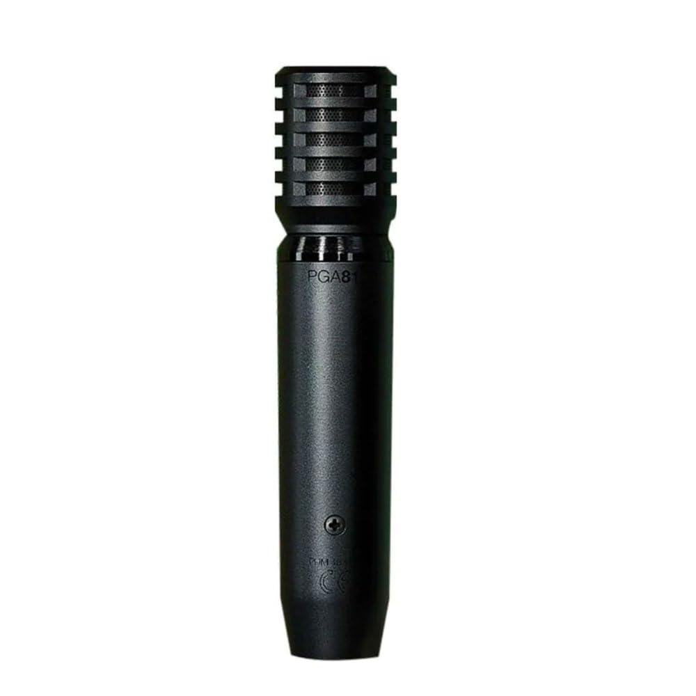Shure PGA81-XLR Cardioid Dynamic Instrument Microphone XLR-XLR Cable