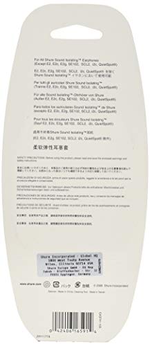 Shure EASFX1-10S Small Gray Soft Flex Sleeves 5 Pair