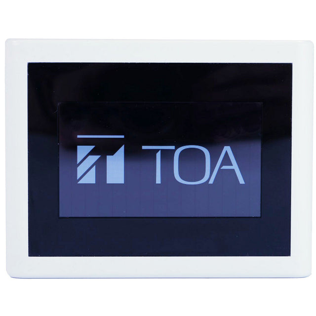 TOA Electronics M-800RCT-AM Remote Audio Control Panel with Touch Display White