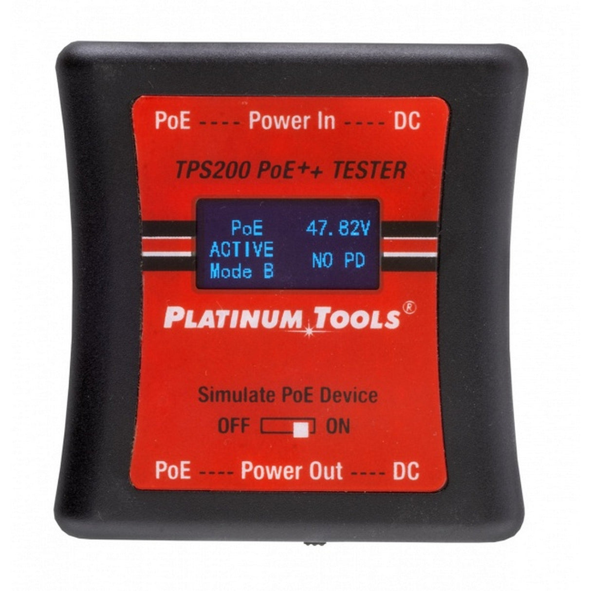 Platinum Tools TPS200C PoE + + Easy-to-Use Pocket-Sized Tester