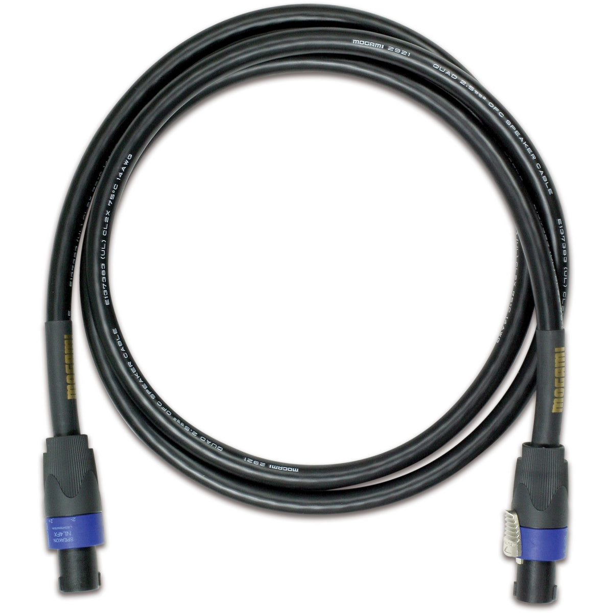 Mogami GOLD SPEAKER SO-03 1/4āā Plug designed for Amp Head Speaker Cabinet 3 ft