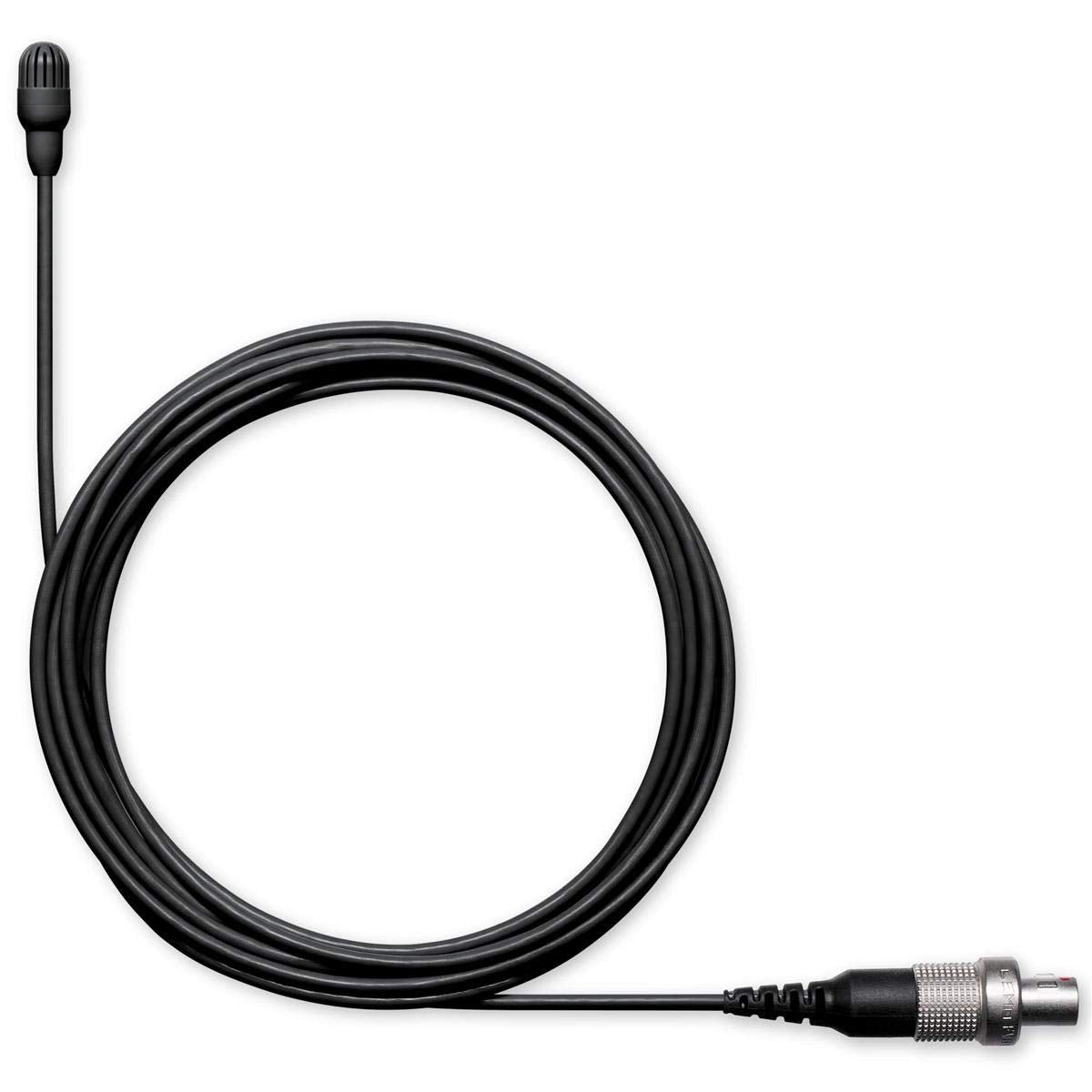 Shure TL47B/O TwinPlex Omnidirectional Subminiature Lavalier Microphone Black LEMO Connector No Accessories