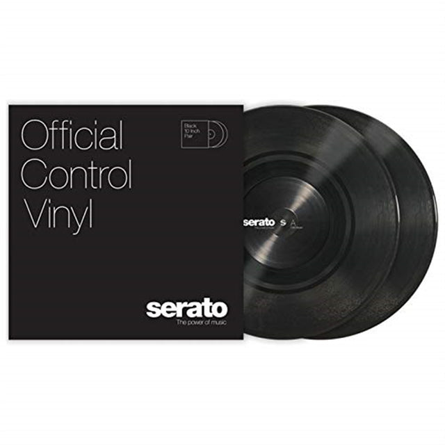 Serato 10-Inch Control Vinyl Black Pair