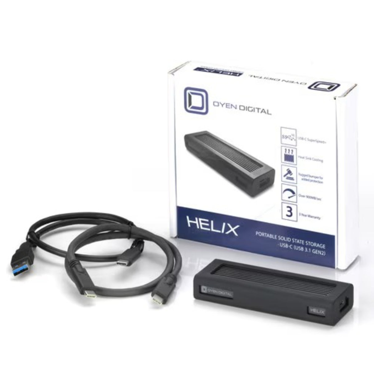Oyen Digital Helix Dura USB-C NVMe Portable SSD 2TB