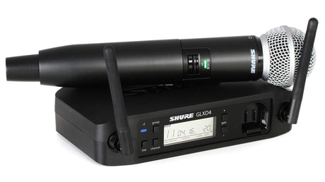 Shure GLXD24/SM58 Digital Wireless Vocal Handheld Microphone System Z2 2404-2478 MHz