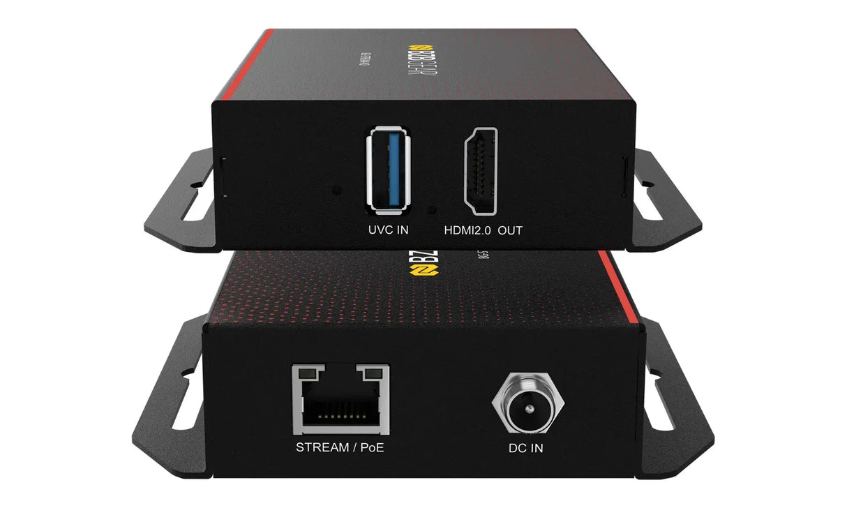 BZBGEAR BG-STREAM-D IP & UVC to HDMI 2.0 PoE Decoder