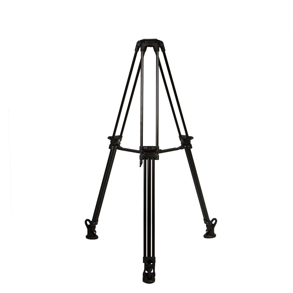 E-Image GA752 2 Stage Aluminum Tripod with 75mm Ball and Mid Level Spreader
