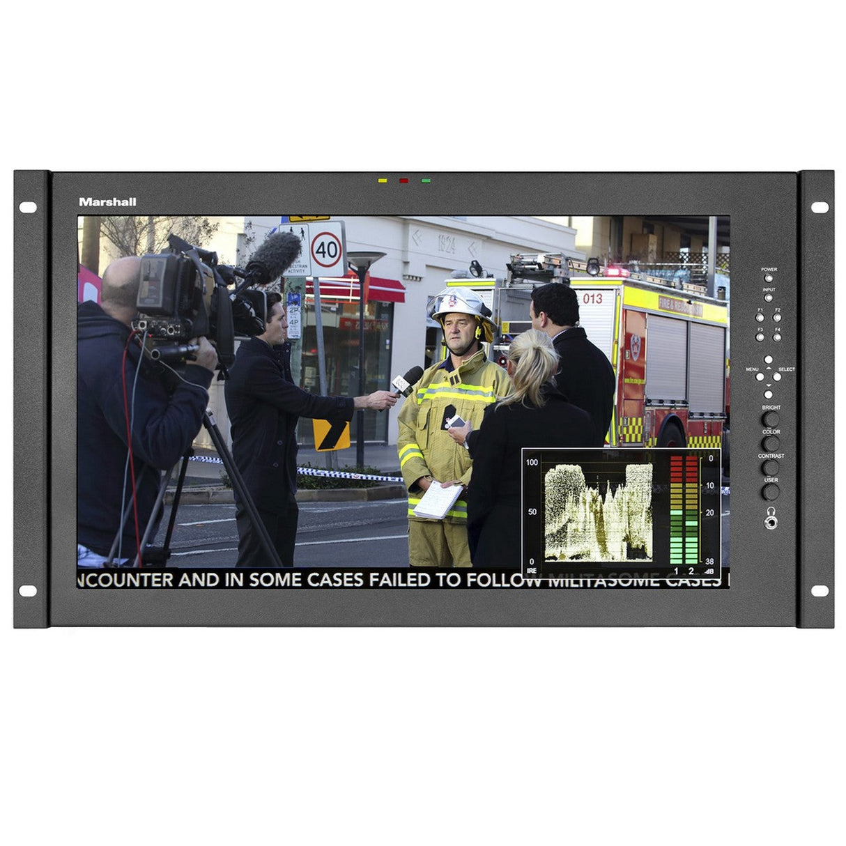 Marshall Electronics V-LCD171MD 17.3 Inch Rackmount Monitor