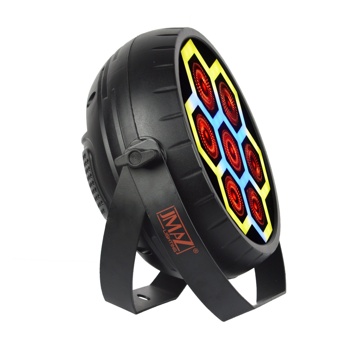 JMAZ Lighting Radiant Par TRON7 RGBAW + UV LED Effect Wash Light