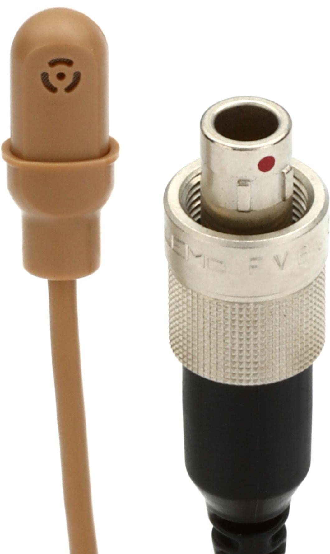 Shure DL4C/O-LM3-A DuraPlex Omnidirectional Lavalier Microphone Cocoa LEMO Connector