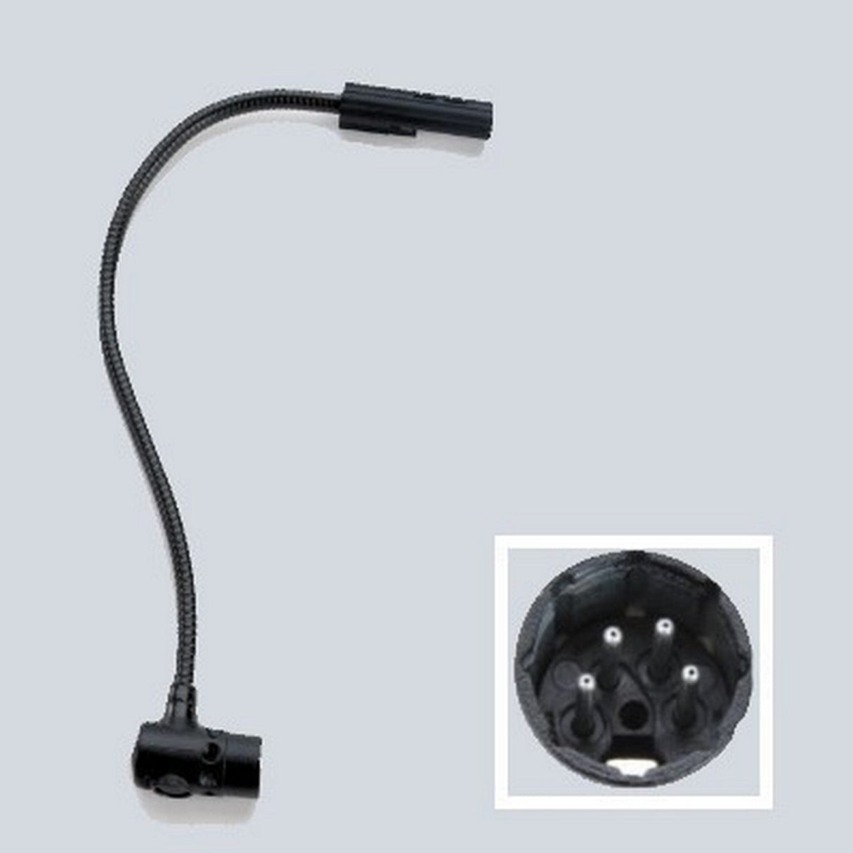 Littlite 24XR-4-LED 24-Inch Gooseneck Task LED Light 4-Pin Right-Angle XLR Connector