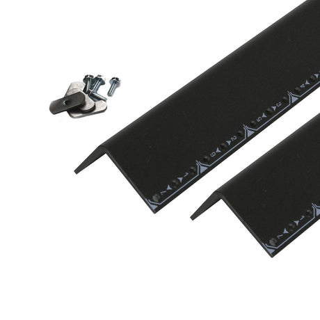 Lowell RRD-10 10U Rack Rails for 23 Inch Wide Rack Pair