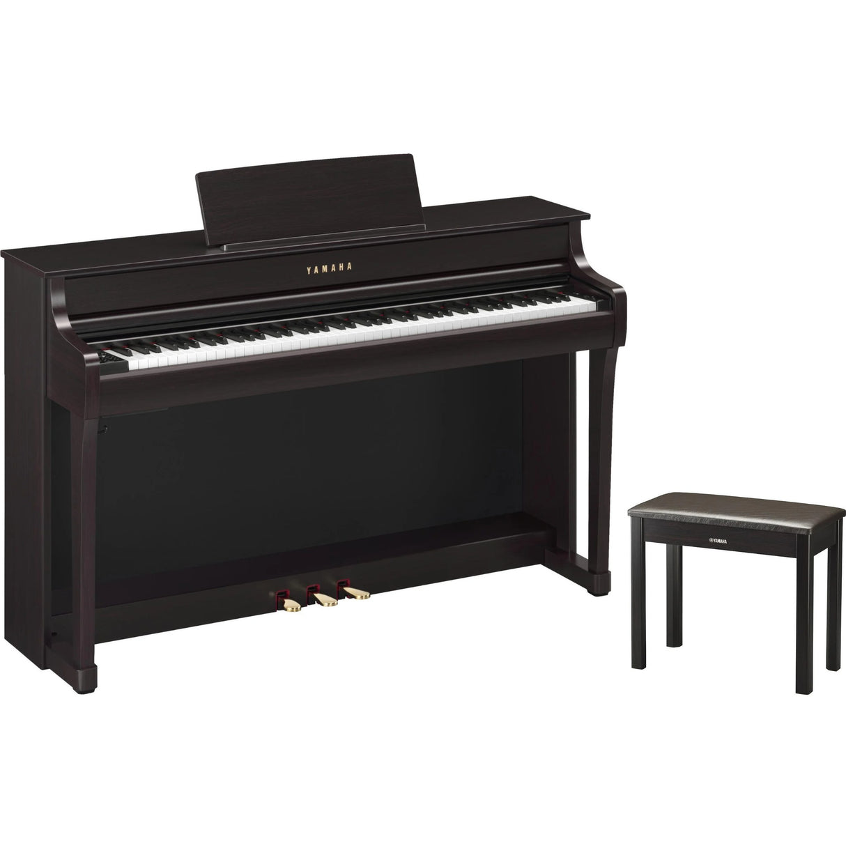 Yamaha CLP-835 Clavinova 88-Key Console Digital Piano Rosewood