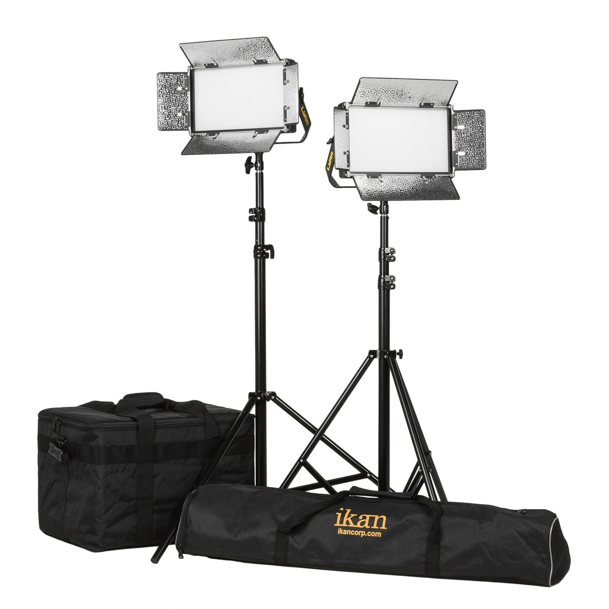 Ikan LB5-2PT-KIT Lyra Half x 1 Bi-Color 3200K-5600K 2-Point Soft Panel LED Light Kit