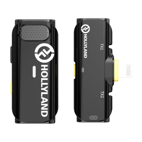 Hollyland Lark C1 Solo Wireless Lavalier Microphone for iPhone Cool Black