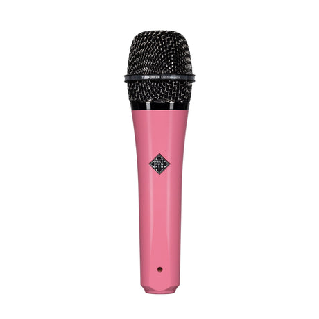 Telefunken M81 Supercardioid Handheld Dynamic Microphone Pink with Black Nickel Grille