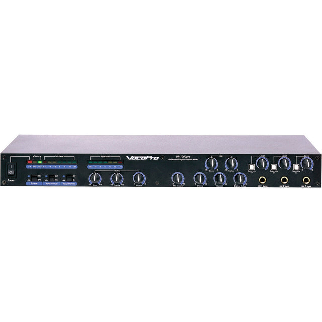 VocoPro DA-1000 PRO Professional 3 Microphone Digital Echo Mixer