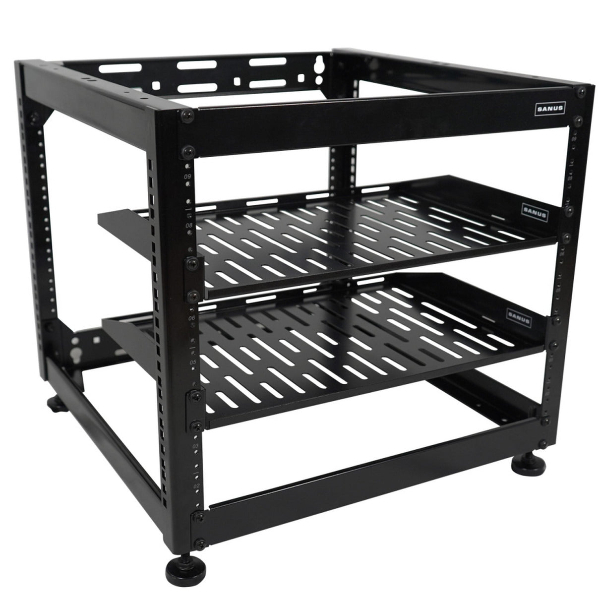 Sanus CFR1610-B1 10U AV Stackable Open Frame Rack