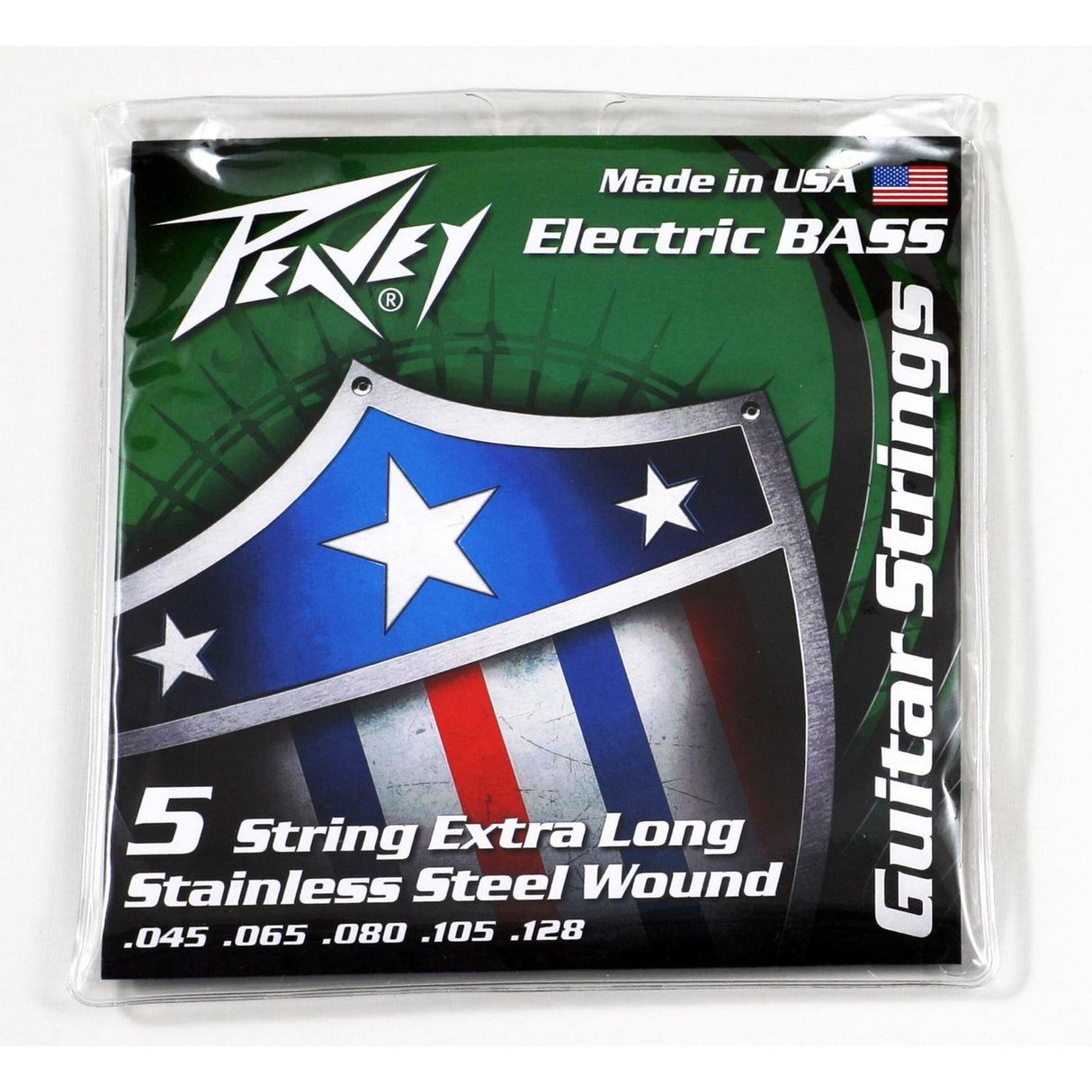 Peavey Stainless Steel-Wound 5-String Bass Strings XLS - accessories