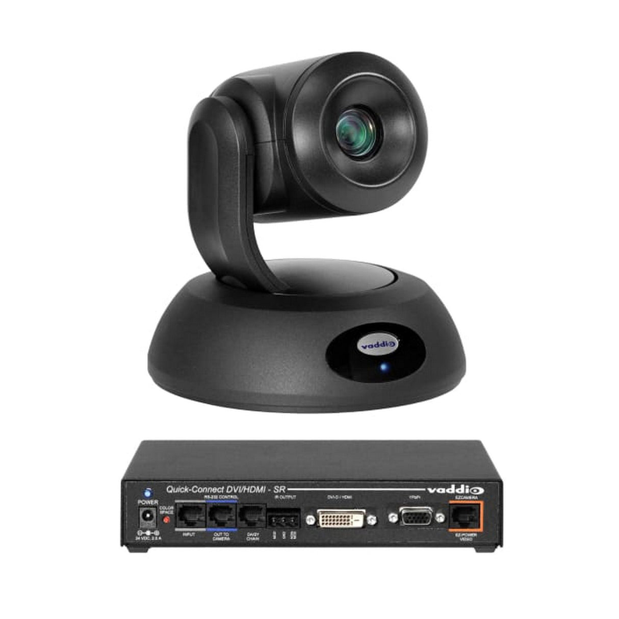 Vaddio RoboSHOT 30E QDVI PTZ Camera System Black