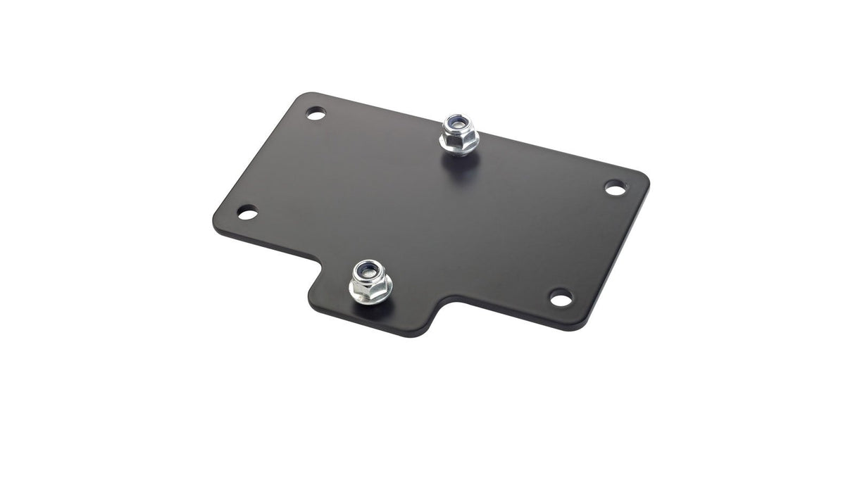 K&M 24357 Horizontal Bracket Adapter Panel Black