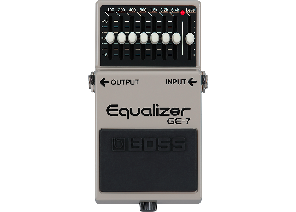 BOSS GE-7 7-Band Graphic Equalizer Guitar Pedal