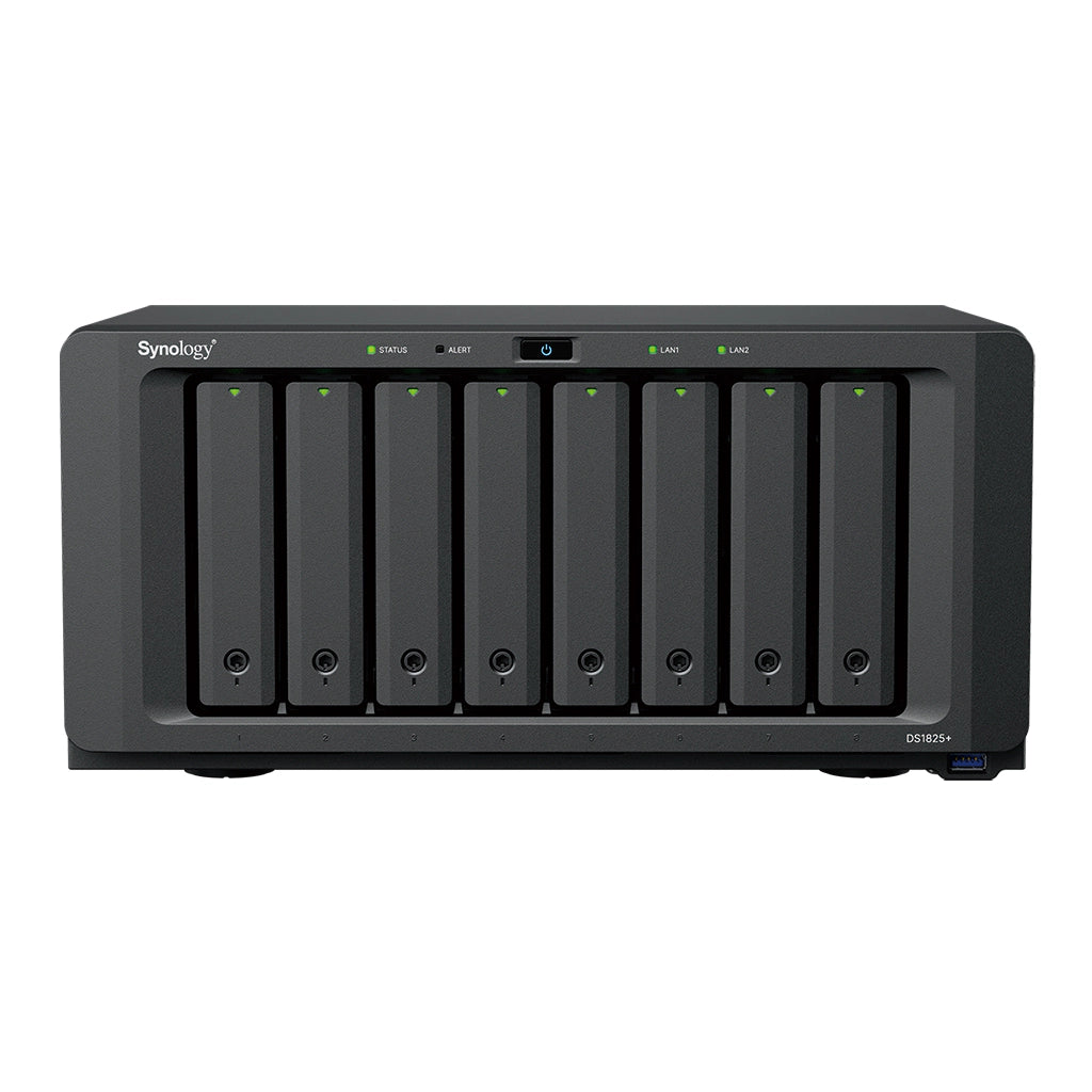 Synology - Synology DS1825+ 8-Bay Diskless NAS DiskStation - DS1825+
