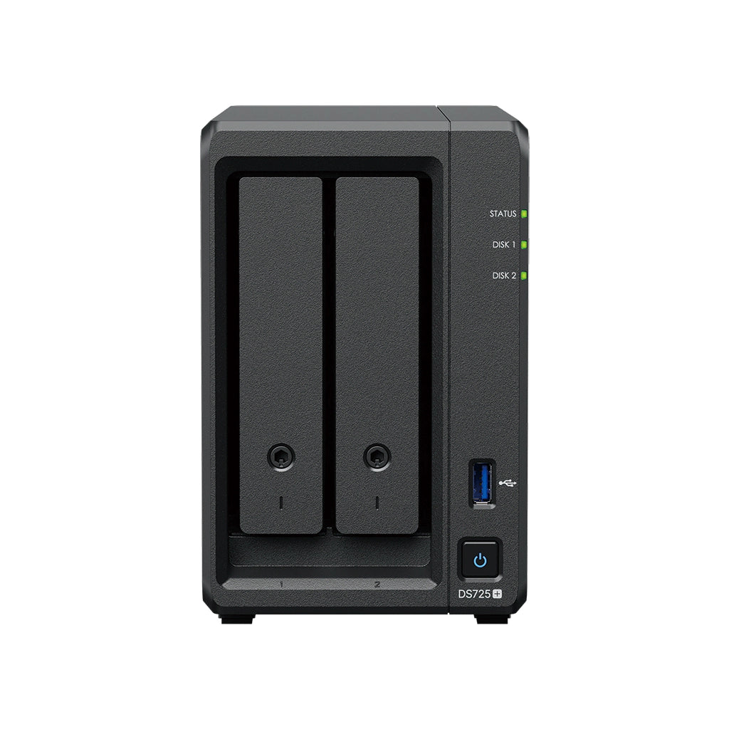 Synology - Synology DS725+ 2-Bay NAS DiskStation Network Attached Storage - DS725+