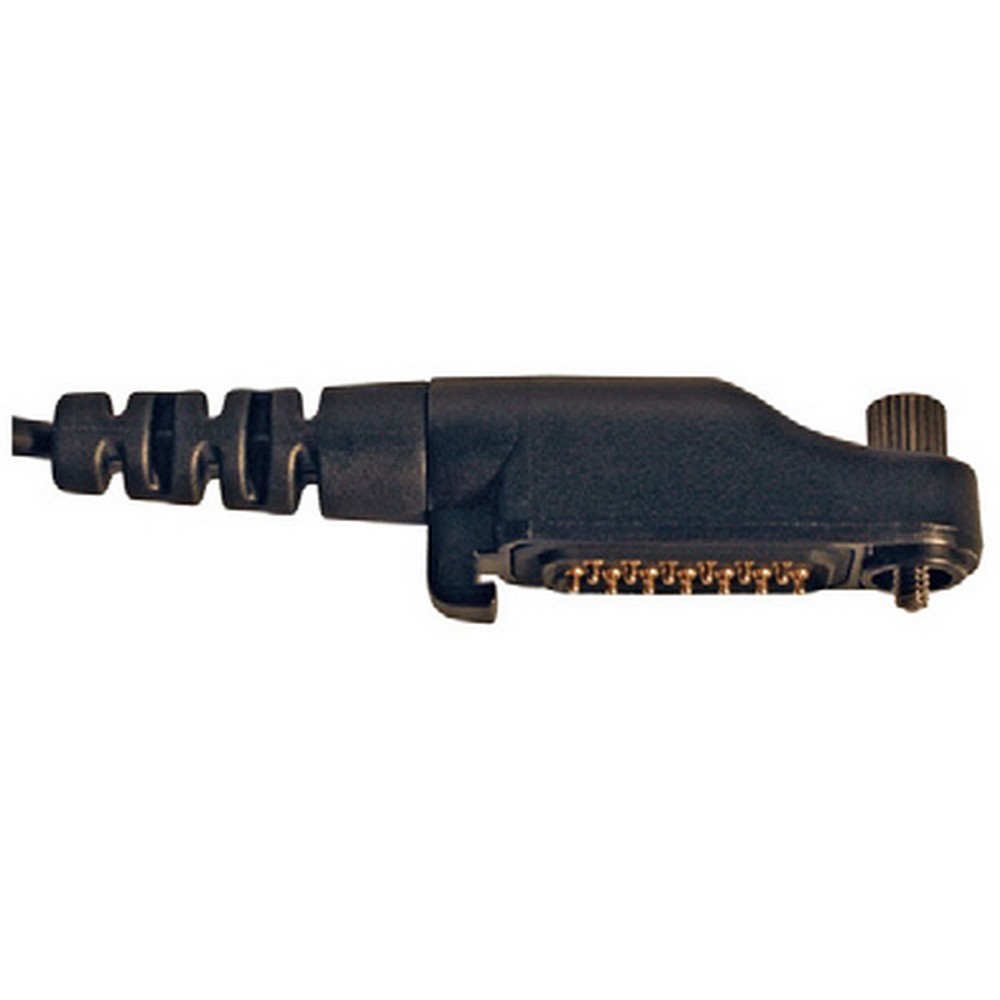 Klein Electronics Curl MultiPin H2 1-Wire C-Ring Earpiece for Hytera 13-Pin Connector Radios