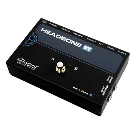 Radial ToneBone HEADBONE VT | Two Valve Tube Head Switcher