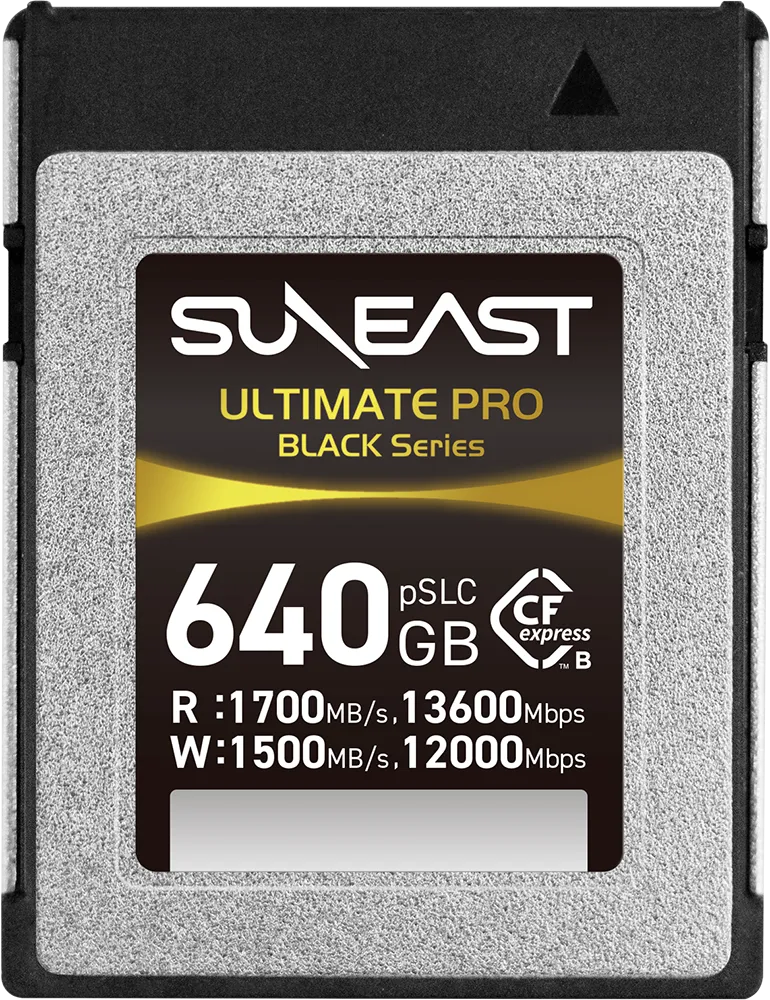 SUNEAST SE-CFXB640S1700 Ultimate Pro 640GB CFexpress Type B Memory Card