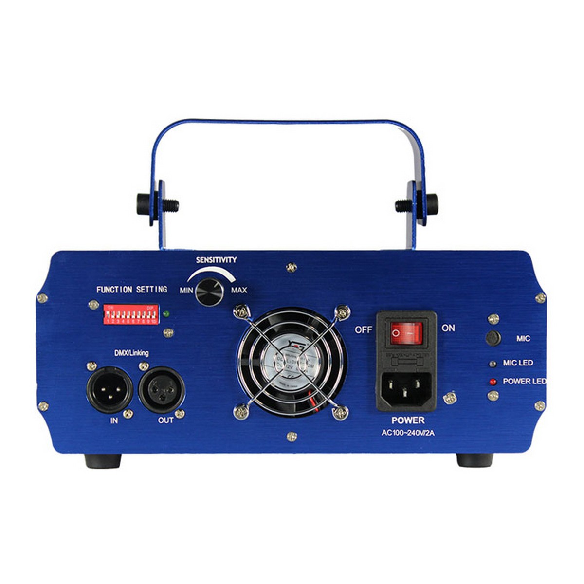 Blizzard Lighting Mezmerizor 4FX 3D RGB Laser