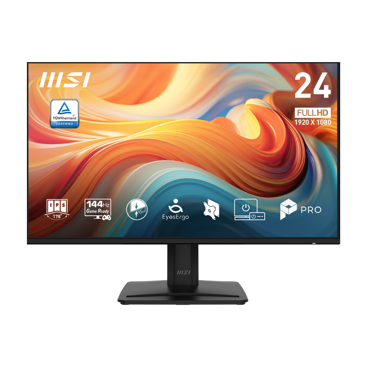 MSI - MSI PRO MP243L E14 24-Inch FHD 144Hz IPS Monitor - PROMP243LE14