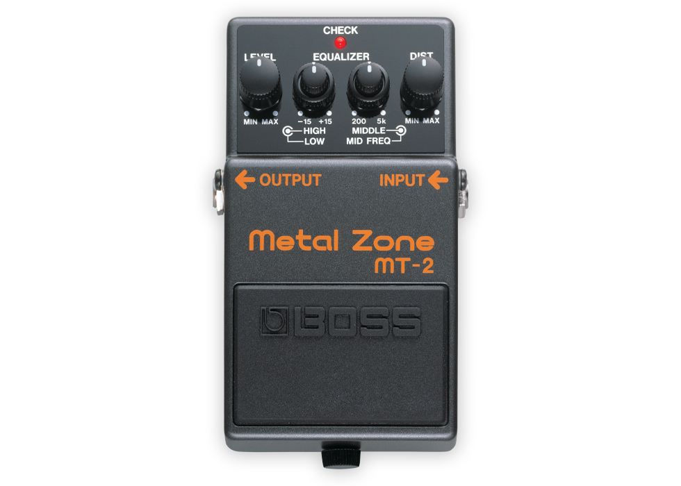 BOSS MT-2 Metal Zone High-Gain Distortion Pedal