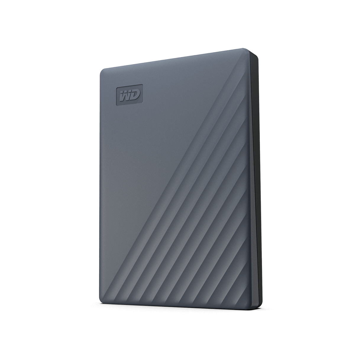 WD My Passport Portable Hard Drive with USB-C - Silicon Grey