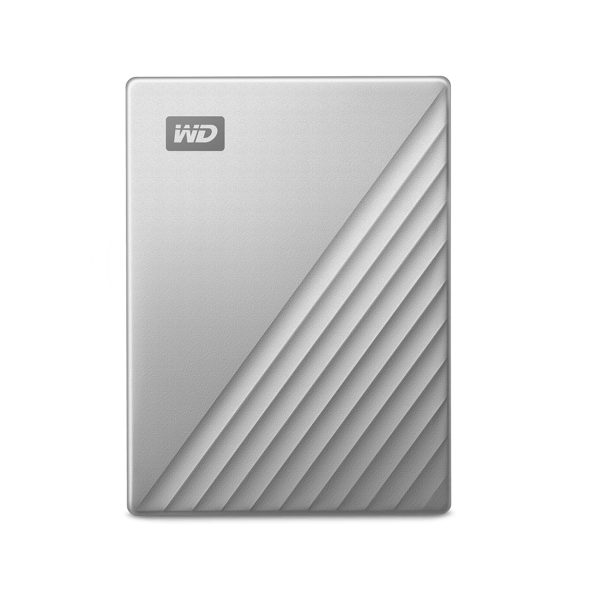 Western Digital - WD My Passport Ultra 2TB Portable Hard Drive Silver - WDBC3C0020BSL-WESN