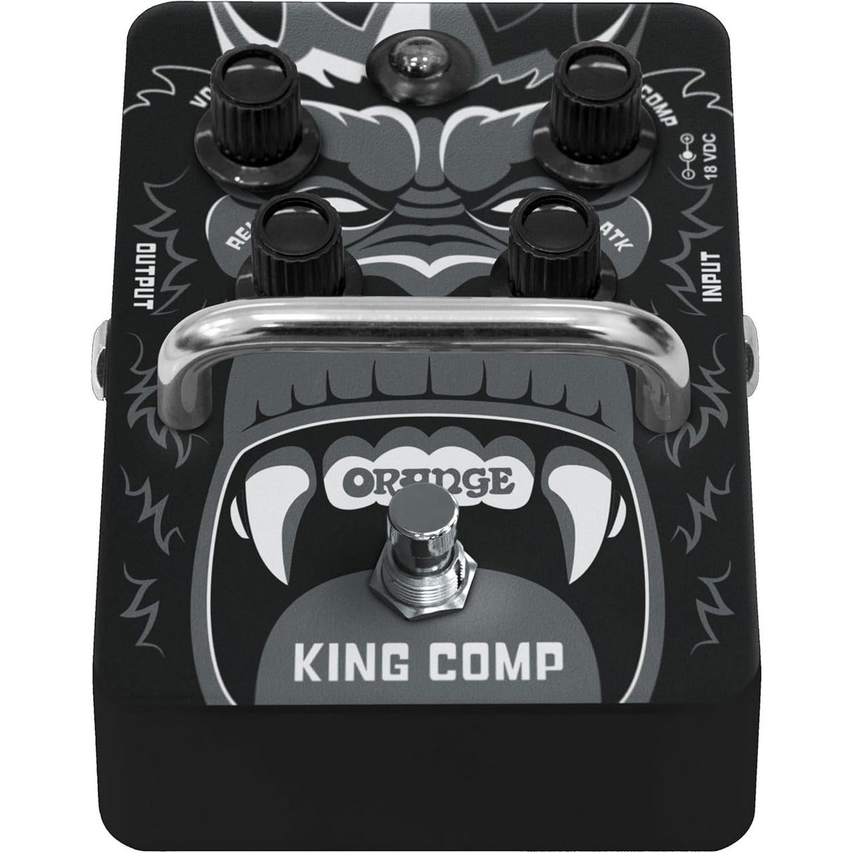Orange - Orange King Comp Compressor Pedal - KING-COMP