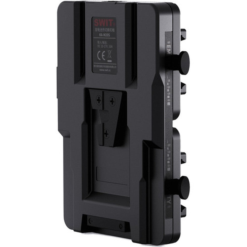 SWIT KA-M20S Dual Pocket V-Mount 300W Hot-Swap Battery Plate