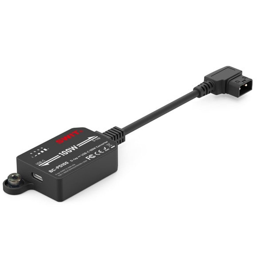 SWIT BC-PD100 100W Bidirectional D-Tap to USB-C Power Adapter
