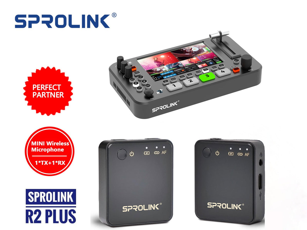 Sprolink NeoLIVE R2 Plus USB recording and Type-C capture port detail